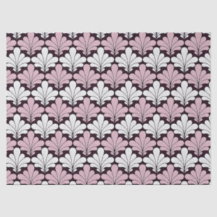 Seda Art Nouveau elegância Papel de enrolar