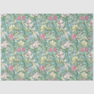 Seda Arte Nouveau Papel de Wallpaper Floral Design Deco