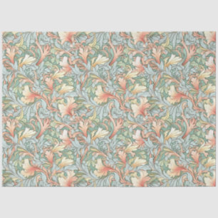 Seda Arte Nouveau Papel de Wallpaper Floral Design Deco