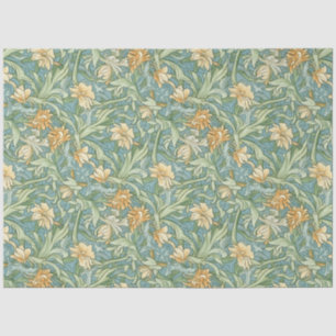 Seda Arte Nouveau Papel de Wallpaper Floral Design Deco