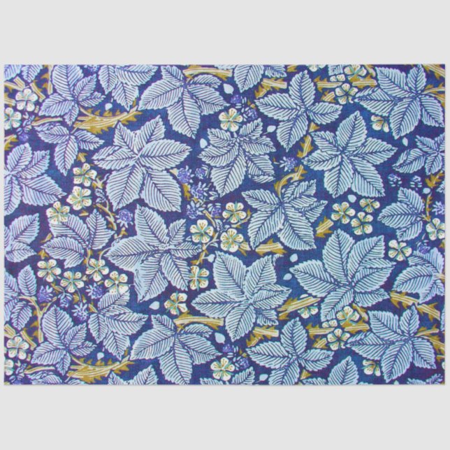 Seda Árvore de framboesa, William Morris, Papel Tecido (Frente )