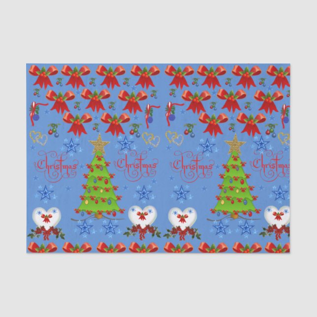 Seda Árvores de natal de papel absorvente (Frente )