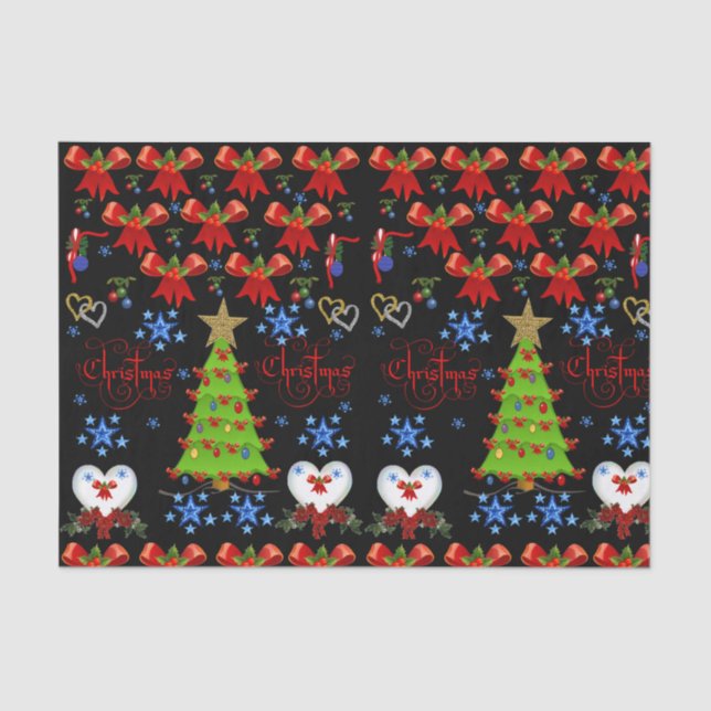 Seda Árvores de natal de papel absorvente (Frente )