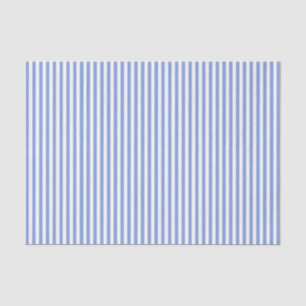 Seda Azul com Papel de Tecido com Strike Branco