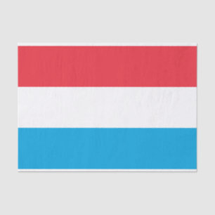 Seda Bandeira do lenço de papel de Luxembourg