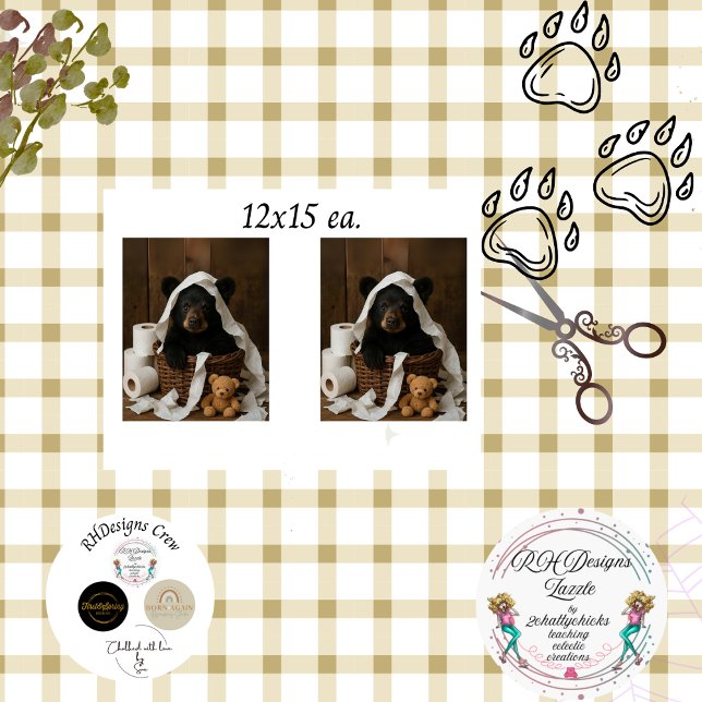 Seda Banheira de Papel de Banheiro de Urso Branco Desac (Criador carregado)
