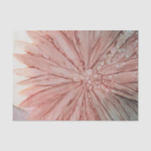 Bonito em Papel de Tecido Rosa