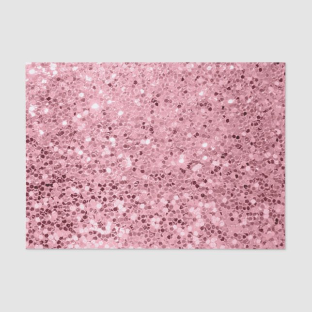 Seda Brilho Dourado no Rosa de quebra de papel (Frente )