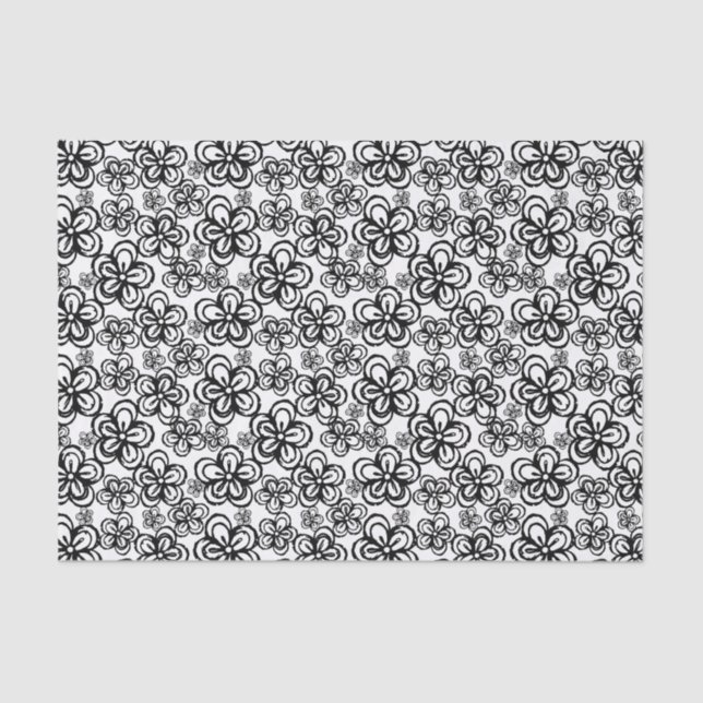 Seda Caneta e Papel de Tecido Flor de Tinta  (Frente )