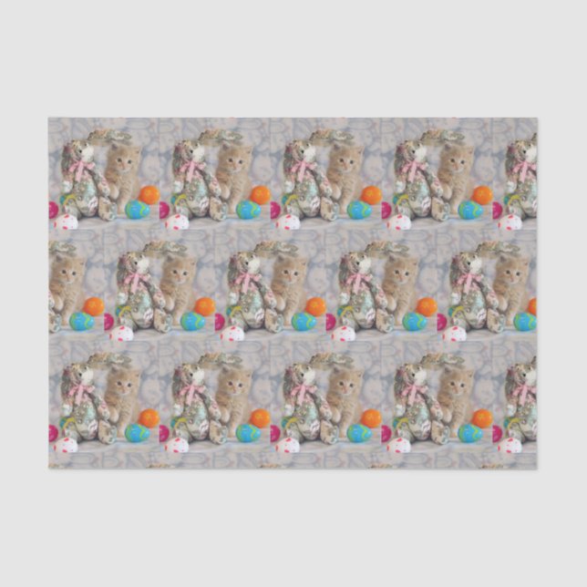 Seda Coelhinho de Páscoa de Buffington - Papel Tecido d (Frente )