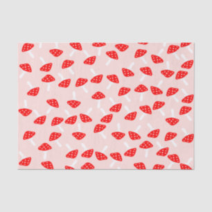 Seda Cogumelos de Toadstool Bonitos Papel tecidular