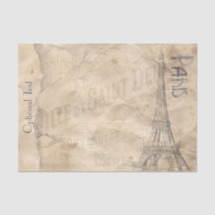 Seda Colagem de papel de Decoupage Paris