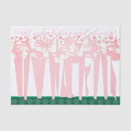 Seda Conjunto de folhas planas de papel de enrolamento 