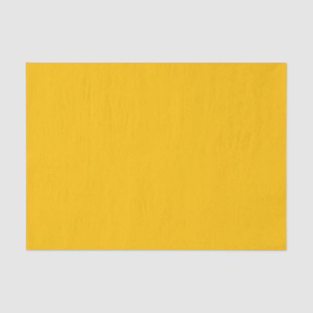 Seda Cores de Tendência - Papel de Tecido Amarelo Sunbu (Frente )