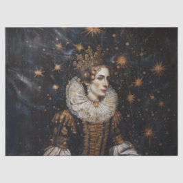 Seda Coroa Josefina - Papel Tecidual do Estilo de Pintu