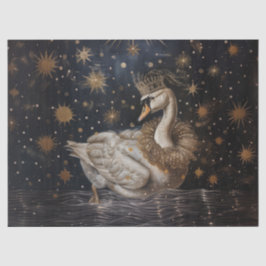 Seda Coroa - Papel Tecidual do Estilo de Pintura de Óle