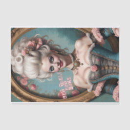 Seda Deixem-Nos Comer O Papel De Decoupage Marie Antoin