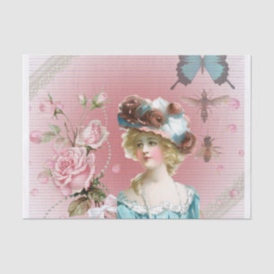 Seda Delicar o Motif Rosa Edwardian para o papel de dis