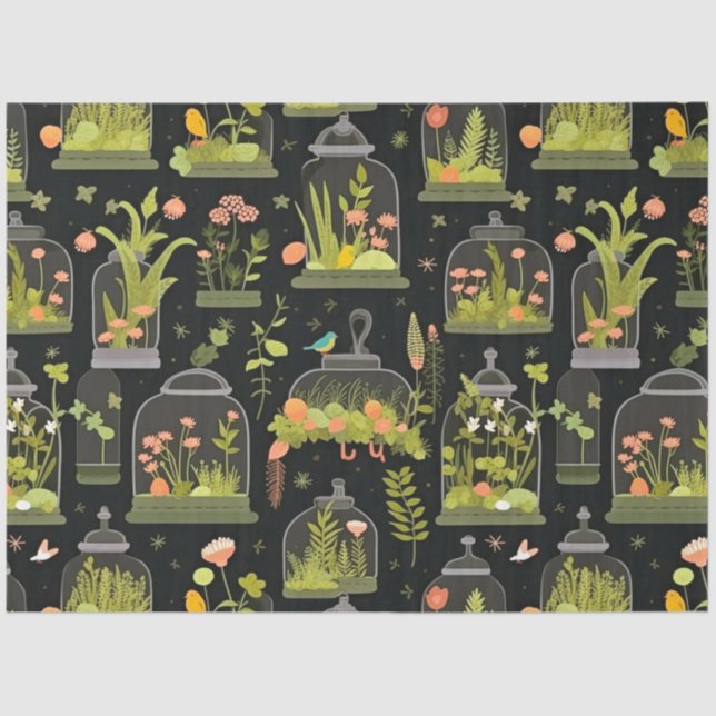 Seda Desligar atalhos de Papel Tecido Fecham Jar de Cel (Frente )