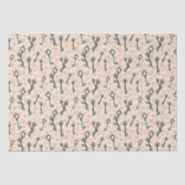 Seda Dias de os namorados Corações e Teclas Papel Tecla