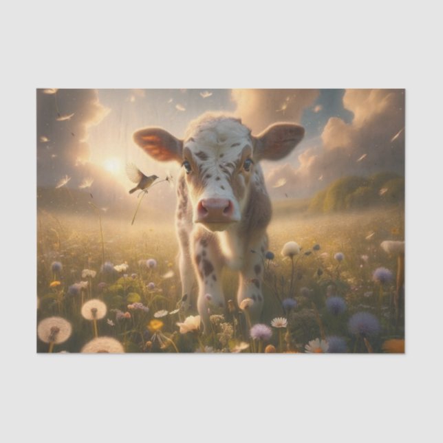Seda Docente papel de decoupage de Primavera | Farmhous (Frente )