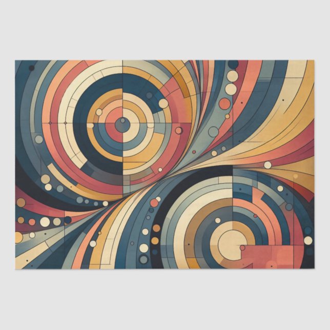 Seda Dualidade - Bauhaus - Papel de Invasão de Tecidos (Frente )