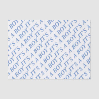 Seda É um lenço de papel do MENINO (azul)