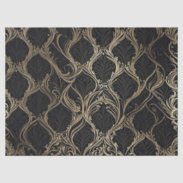 Seda Elegância do ouro sobre o papel de dissociação pre