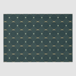 Seda Elegante Conjunto de Papel Tecido Evergreen