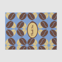 Seda Embalagem De Papel De Tecido De Barbeamento De Caf