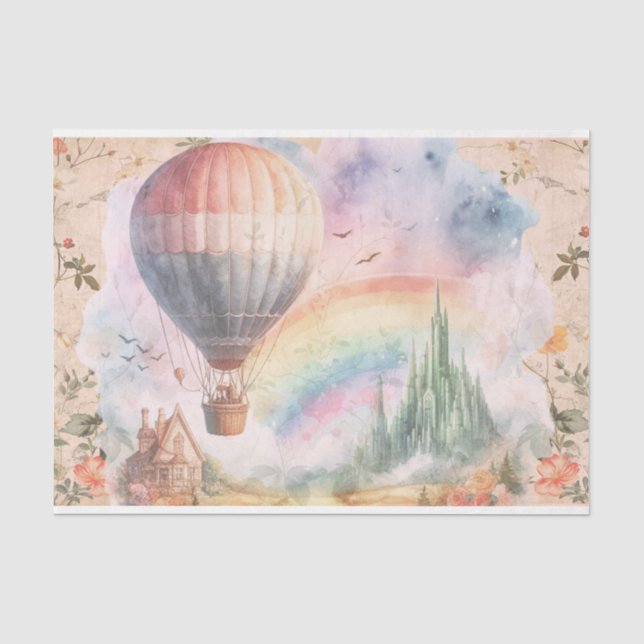 Seda Emerald City - O Mágico Papel Decoupage de Oz (Frente )