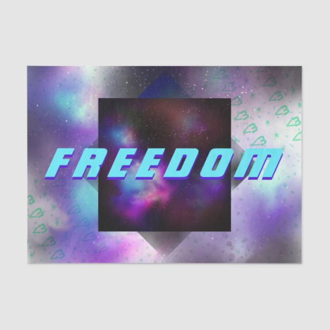 Seda Espaço de Liberdade - Nebulosa, Estrelas, Papel Te (Frente )