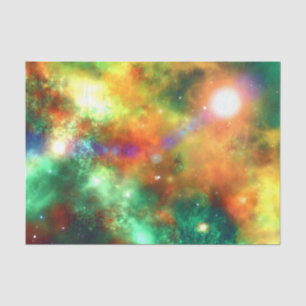 Seda Espaço de papel tecido cosmos estrelas sistema so