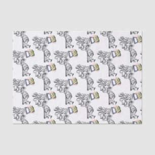 Seda Estilista de papel decorativo