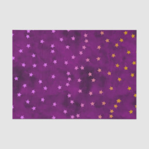 Seda Estrelas brilhantes em papel de moagem