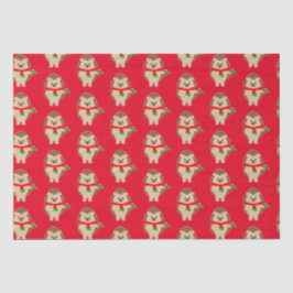 Seda Feliz Natal Holly: Seja Jolly! Papel de Presente