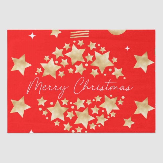 Seda Feliz Natal Papel de rico (Frente )