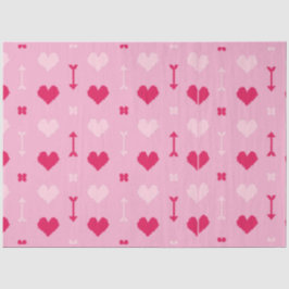 Seda Filas de Amor e Papel Tecido