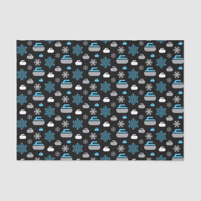 Seda Flocos de neve e papel tecidos de rochas ondulante (Frente )