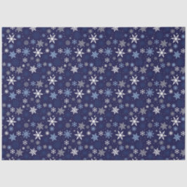 Seda Flocos de neve Papel tecidular