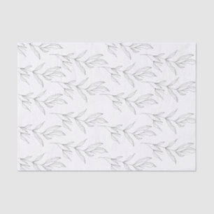 Seda Folha de Arte de Linha Papel de Tecido Folha Folha