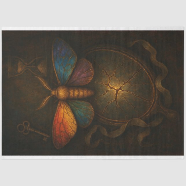 Seda Folha de papel LGBTQ do Mirror e da Desduplicação  (Frente )