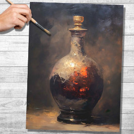 Seda Frasco de Poção 3 Papel de Decompagação