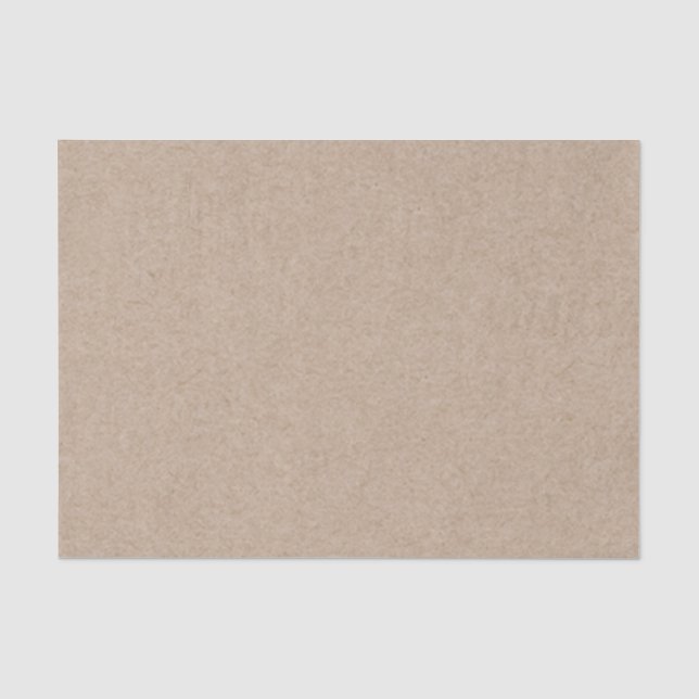 Seda Fundo do papel de embalagem de Brown Impresso (Frente )