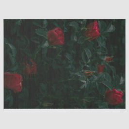 Seda Giftwraping de Decoupage de Papel Tecido do Rosa v