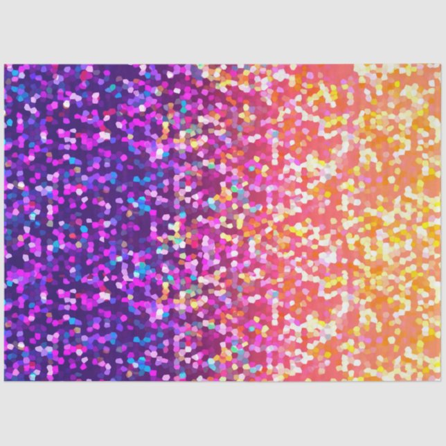 Seda Gráfico da Glitter de Papel Teclado (Frente )