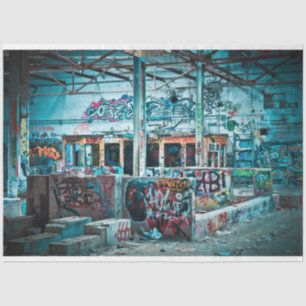 Seda Grafite Urbano 25 Papel Tecido de Decoupage