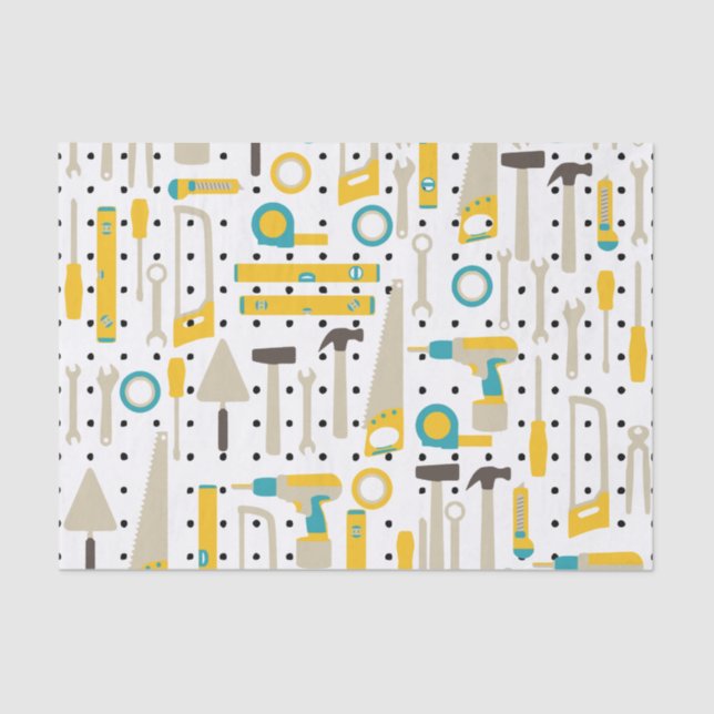 Seda Hardware e Ferramentas de Construção Papel Teclado (Frente )