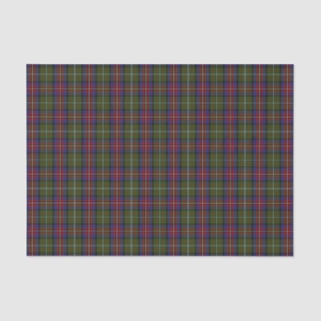 Seda Hargis Tartan - Papel Tecido de Xadrez (Frente )