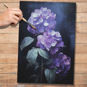 Seda Hydrangea 1 Papel de dissociação